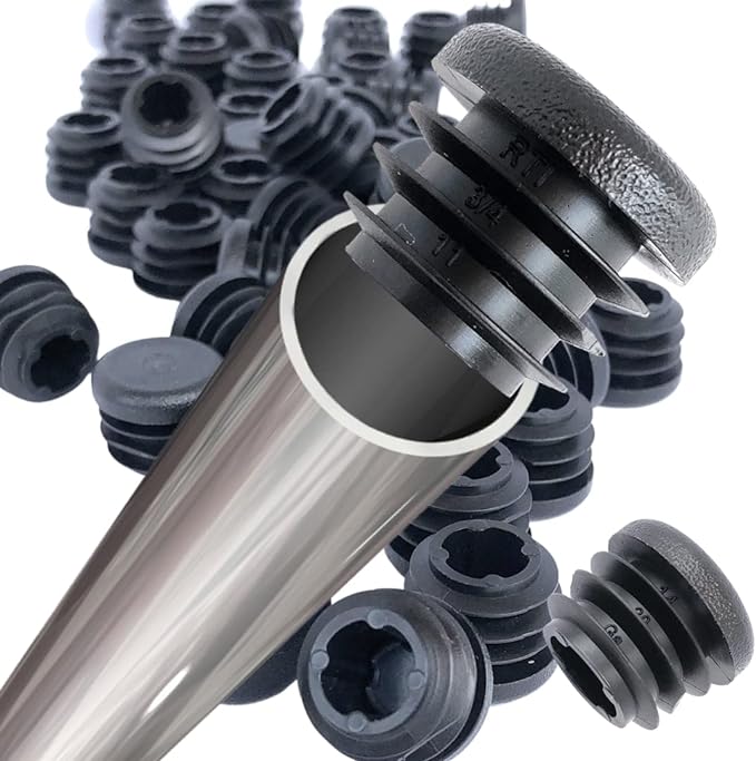 8 PCS Black Round Plastic Blan - Plastic Pipe Clip 评论和价格