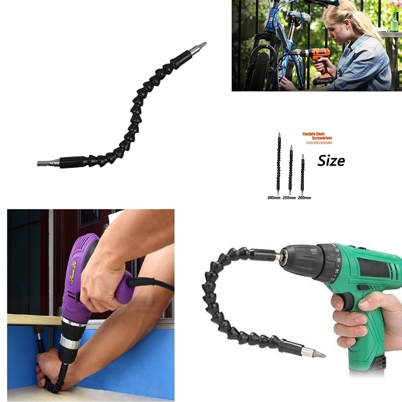 Electric Drill Screwdriver Bit - Flexible Hose Braided 评论和价格