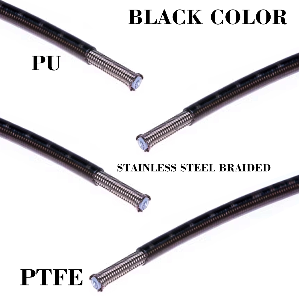 AN3 Motorcycle PTFE Brake Line - Flexible Hose Braided 评论和价格