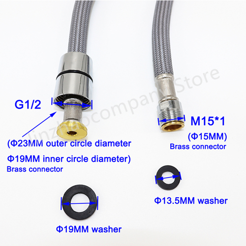 50cm/60cm/85cm/150cm/180cm/300 - Flexible Hose Braided 评论和价格