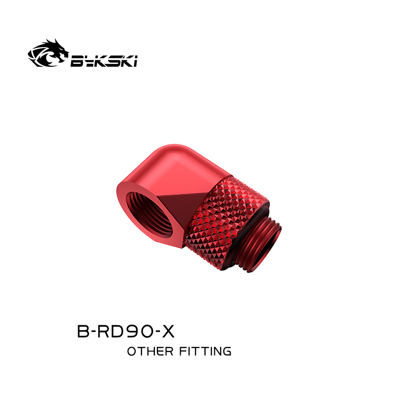 Bykski B-RD90-X 90 Degree Bras - Compression Fitting Brass 评论和价格