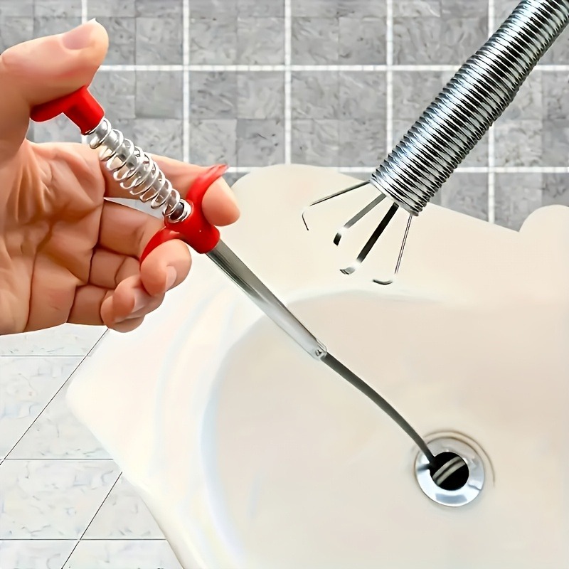 1Pc Sewer Dredger, Toilet Clog - Drain Pipe Clip 评论和价格