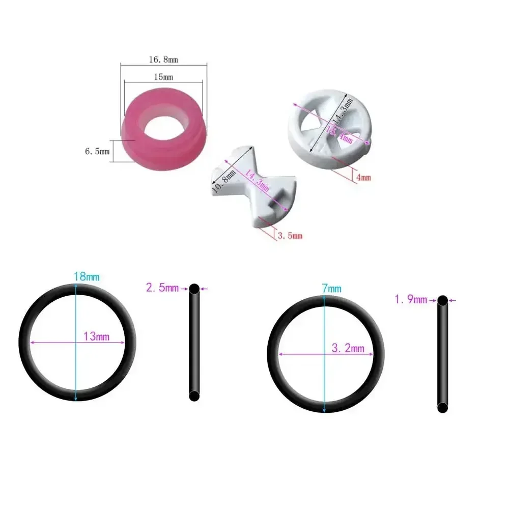 Ceramic Silicon Washer Set Eea - Silicone Tap Washer 评论和价格
