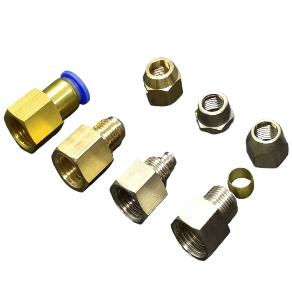 M10/12/14/16/18/20 Metric Fema - Compression Fitting Brass 评论和价格