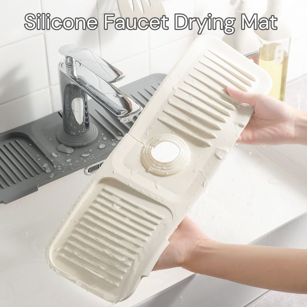 Portable Silicone Faucet Mat 3 - Silicone Tap Washer 评论和价格